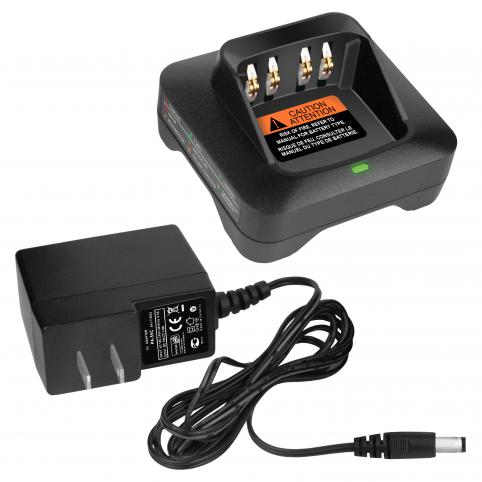 Heavy-Duty Banshee Charger for Motorola XPR, APX, and DP Series - Models XPR7350, XPR7380, XPR7550e, DP4801 | Compatible with OEM PMNN4808A, WPLN4243