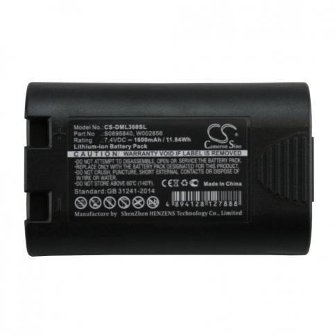 Battery for DYMO 3M LabelManager 360D 420P Rhino 4200 5200 PL-200-BAT S0895840